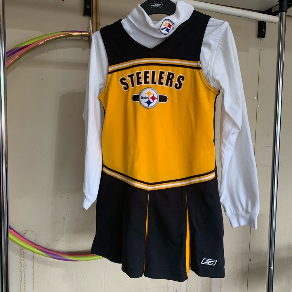 Girls Steelers Cheerleading Outfit